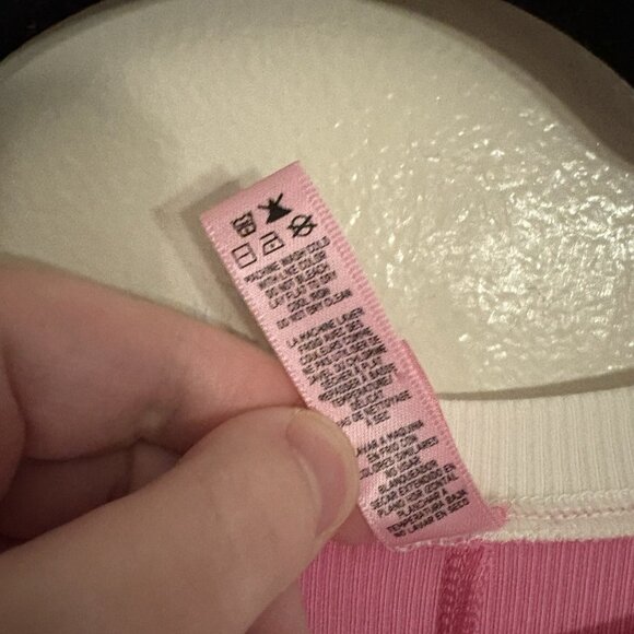 Skims Women S Blush Pink Oversized Soft Lounge Ringer T-Shirt Long Maxi Dress - Picture 10 of 11